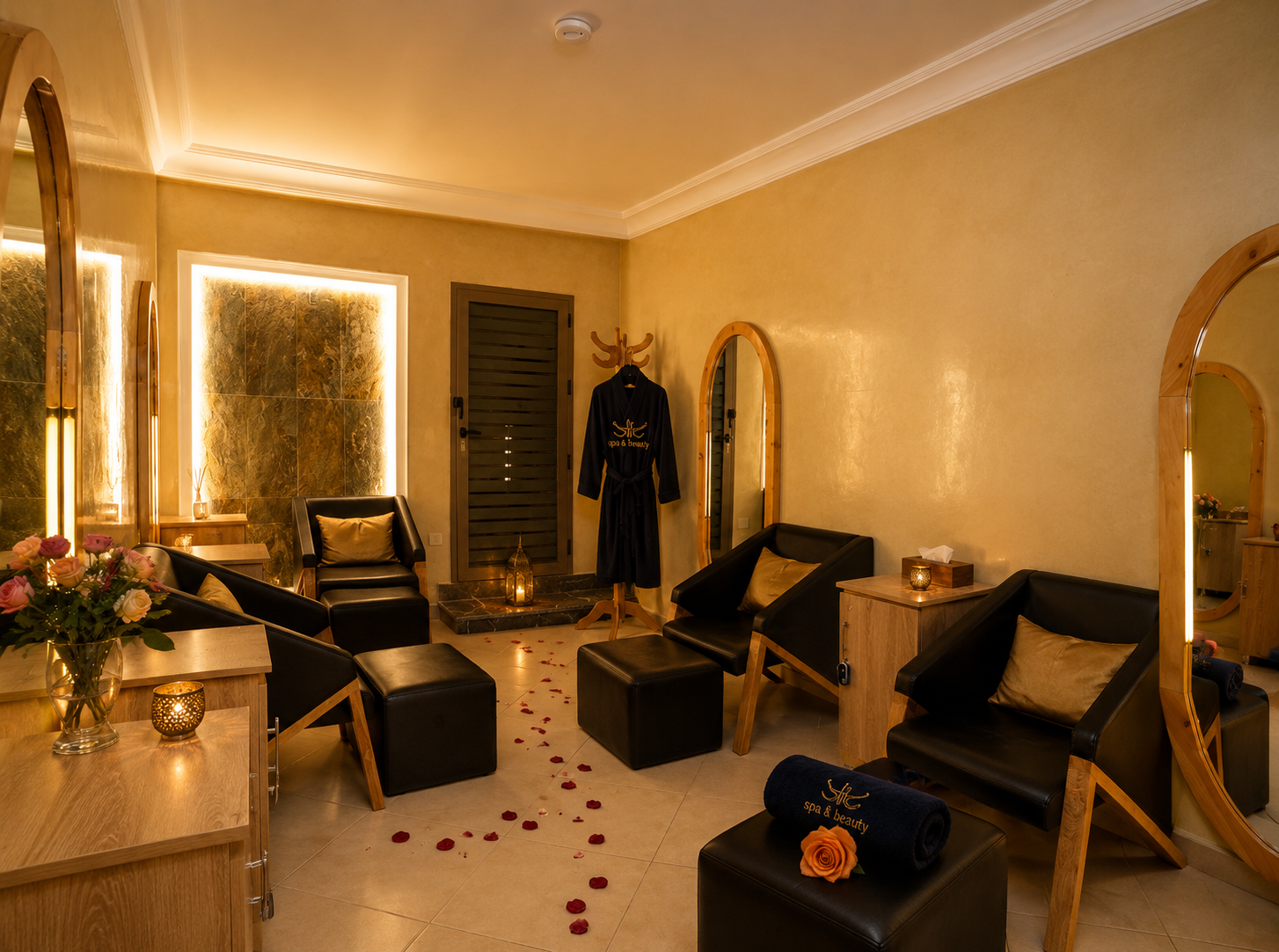 Espace détente du spa